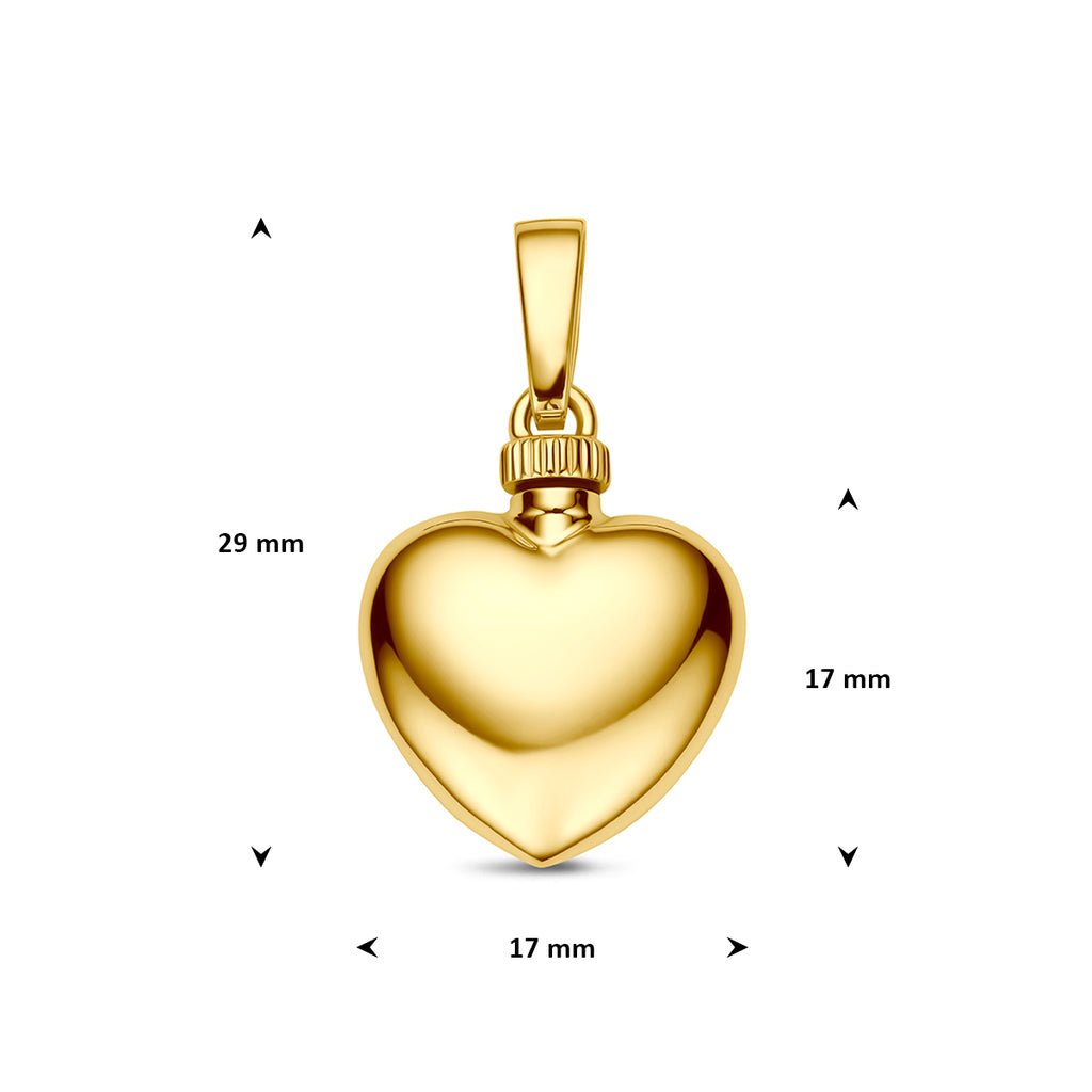9k urnhanger hart 17 mm 9K geel