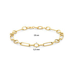 armband 5,5 mm 19 cm 14K geelgoud