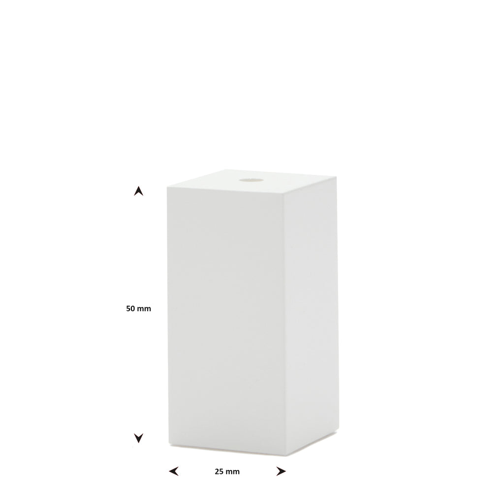 ring standaard wit 50 x 25 x 25 zonder beugel pos materialen