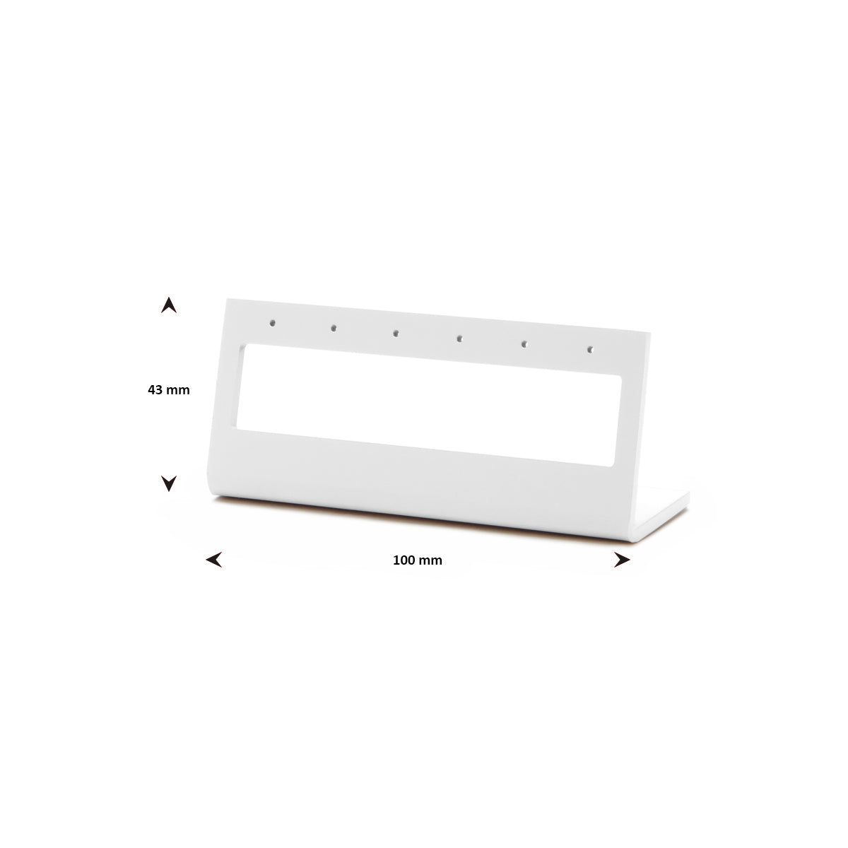 Ohrringe Display Weiß POS Materialien