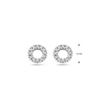 Ohrstecker Diamant 0.07ct (2x 0.035ct) H SI 5,5 mm 14K Weißgold