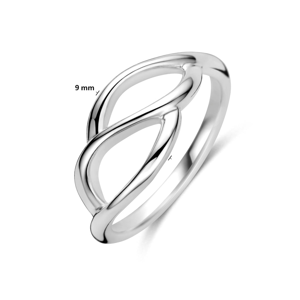 ring zilver gerhodineerd