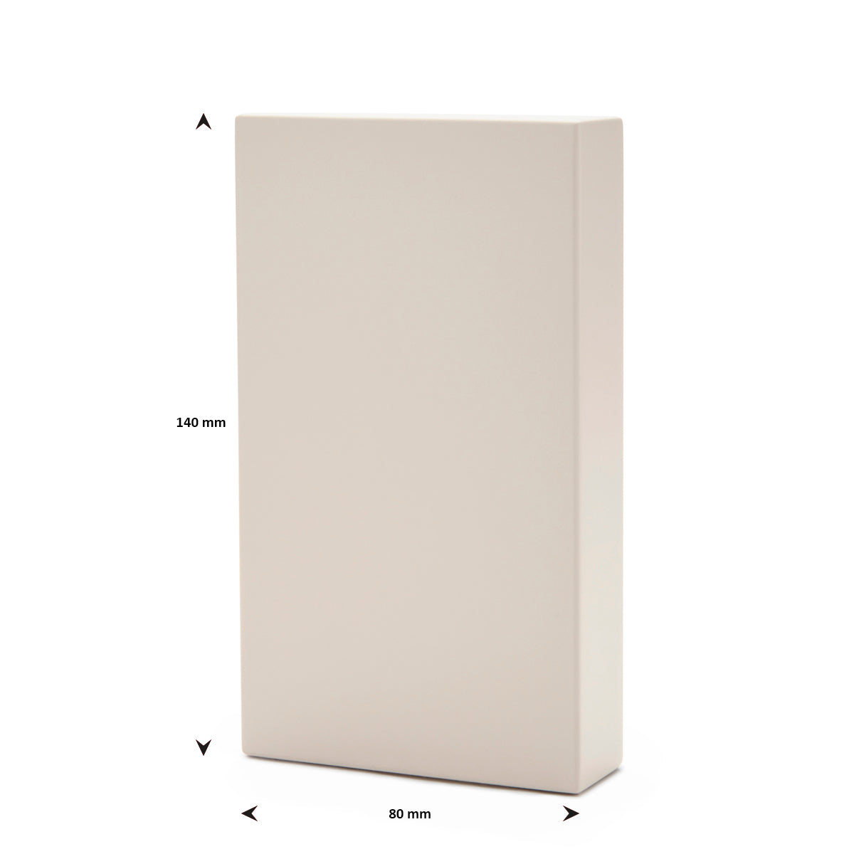 presentatie blok beige 140 x 80 x 25 mm pos materialen
