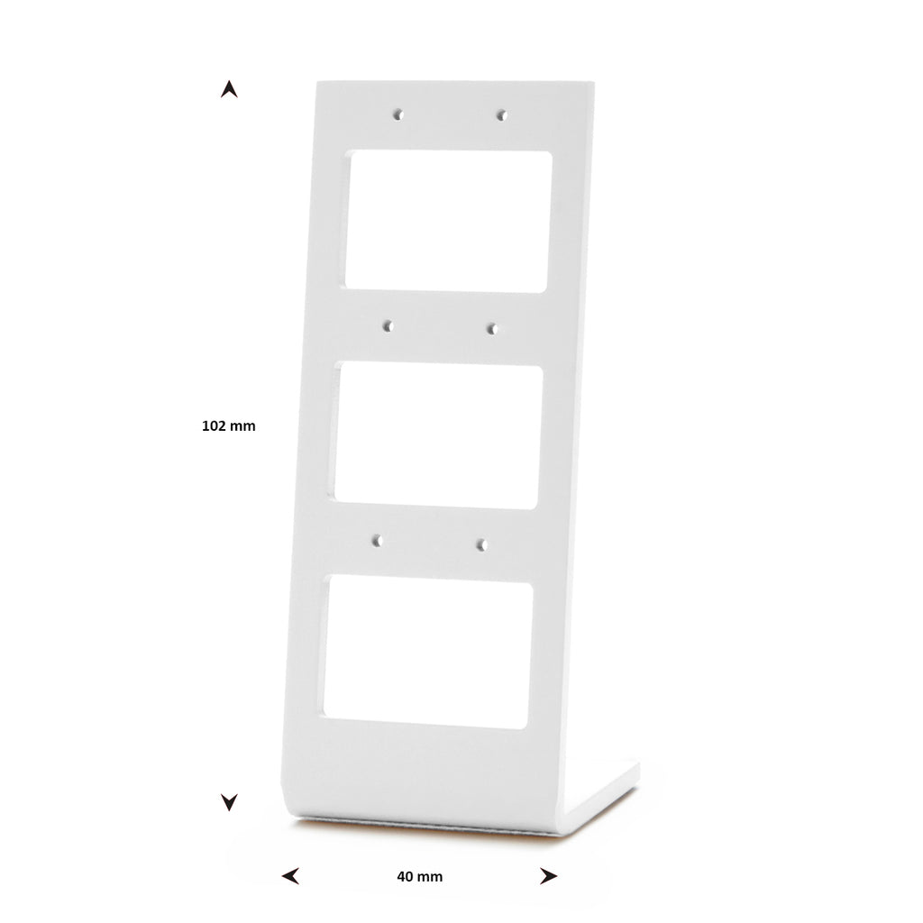 Ohrringe Display Weiß POS Materialien