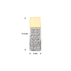 Anhänger Diamant 0,07 ct h si 14K Bicolor-Gold gelb/weiß