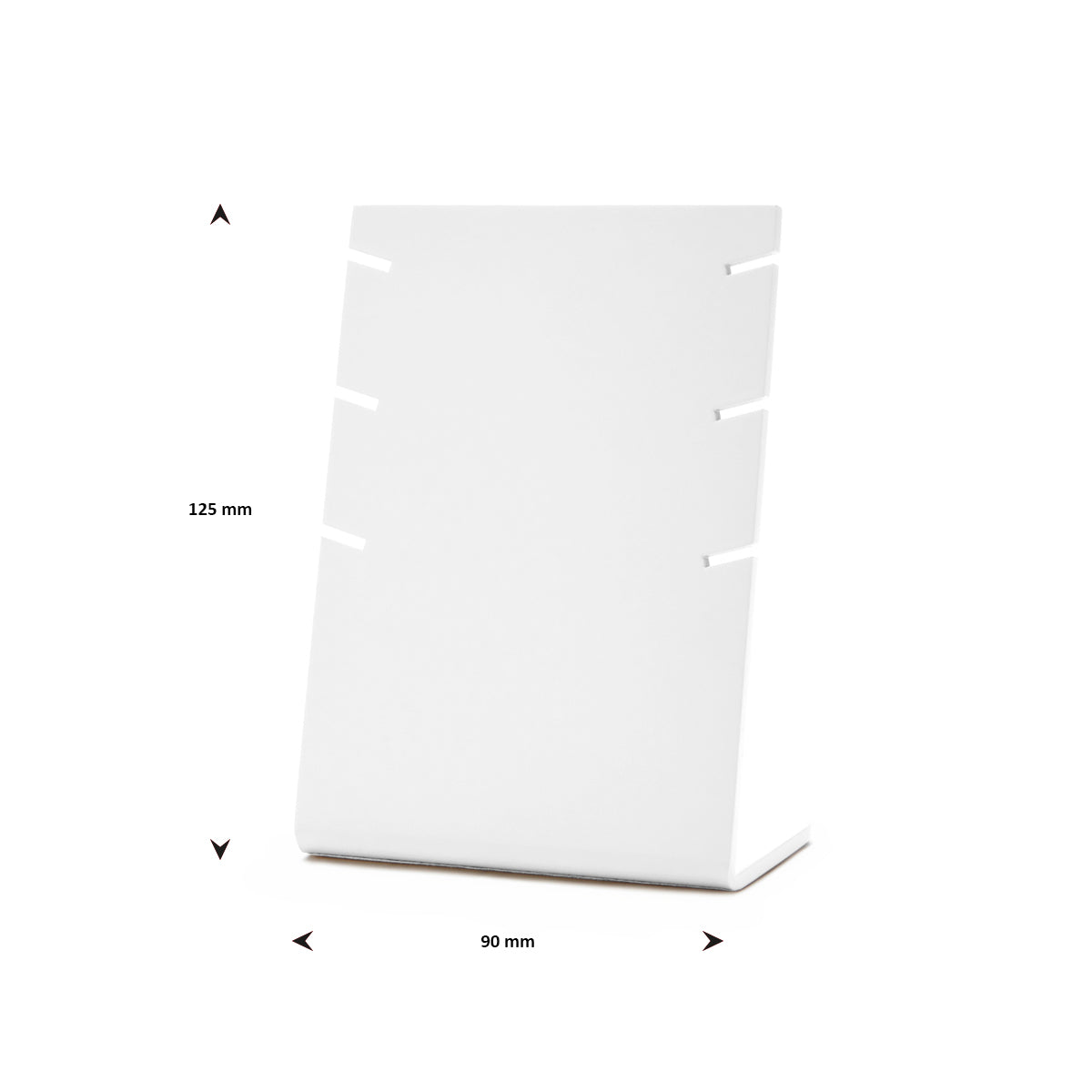colliers display wit pos materialen