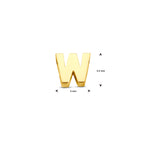 Anhänger Buchstabe 14K Gelbgold