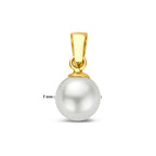 hanger parel 14K geelgoud