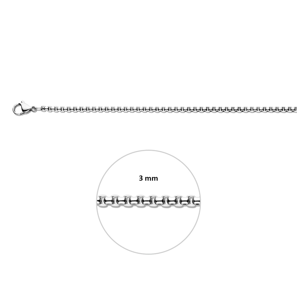 Venezianerkette 3,0 mm Edelstahl