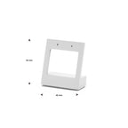 oorsieraden standaard wit 45 x 40 x 20 mm pos materialen