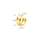 earcuff 11,5 mm 14K geelgoud