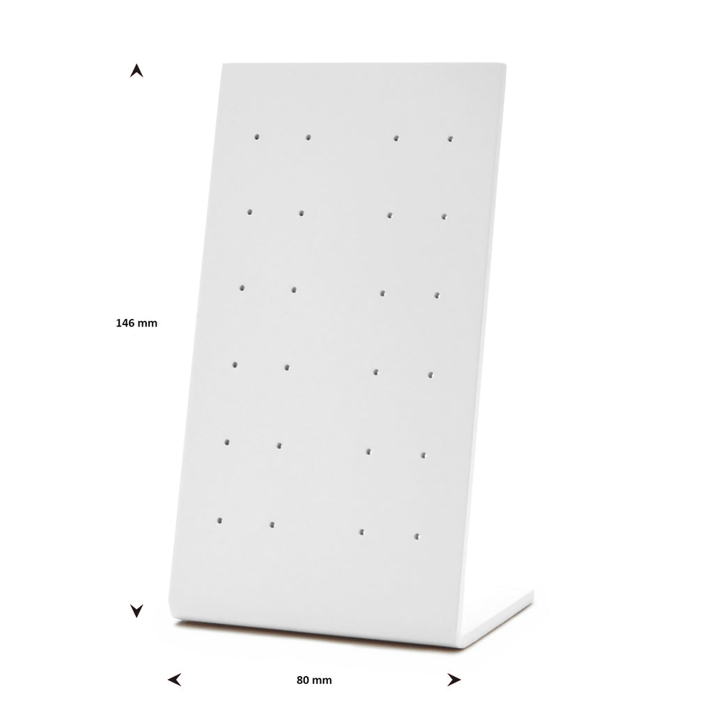 oorknoppen display wit pos materialen