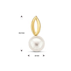hanger parel 14K geelgoud