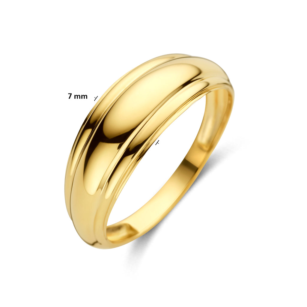 ring 14K geelgoud