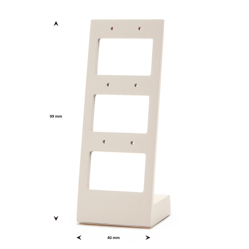 Ohrring-Display Beige POS-Materialien