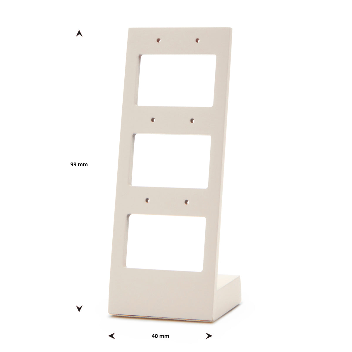 Ohrring-Display Beige POS-Materialien