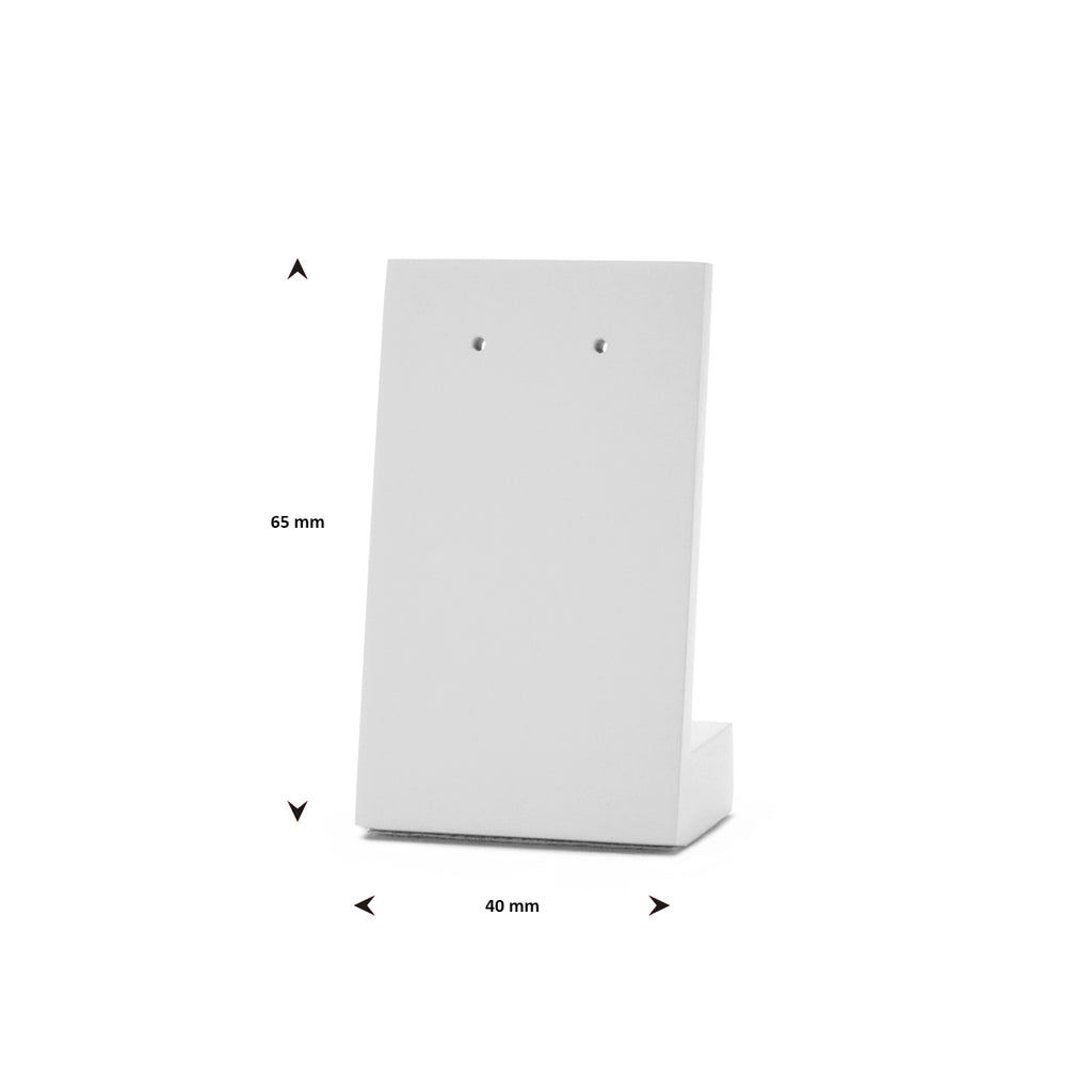 Ohrstecker-Display aus weißem POS-Material