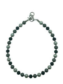 collier aluminium bolletjes