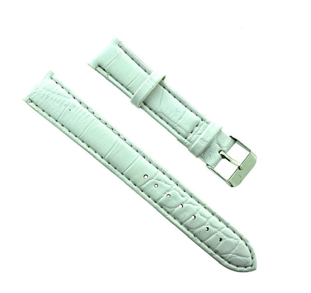 Horlogebandje 18 mm Wit