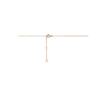 Halskette rund Zirkonia 40 - 42 - 44 cm 14K Roségold
