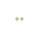 Ohrstecker Zirkonia 4 mm 14K Gelbgold