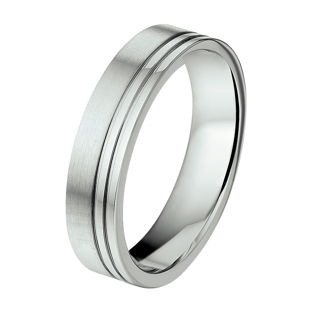 Ring a502 - 5,5 mm - zonder cz edelstaal