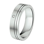 Ring a502 - 5,5 mm - met cz edelstaal