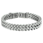 Armband 10 mm edelstaal