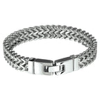 Armband 10 mm edelstaal