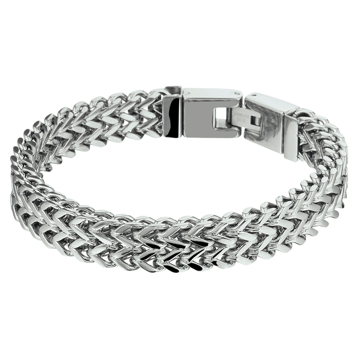 Armband 10 mm edelstaal