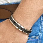 Armband 14 mm 21 cm edelstaal