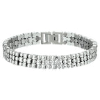 Armband 9,5 mm 19,5 cm edelstaal