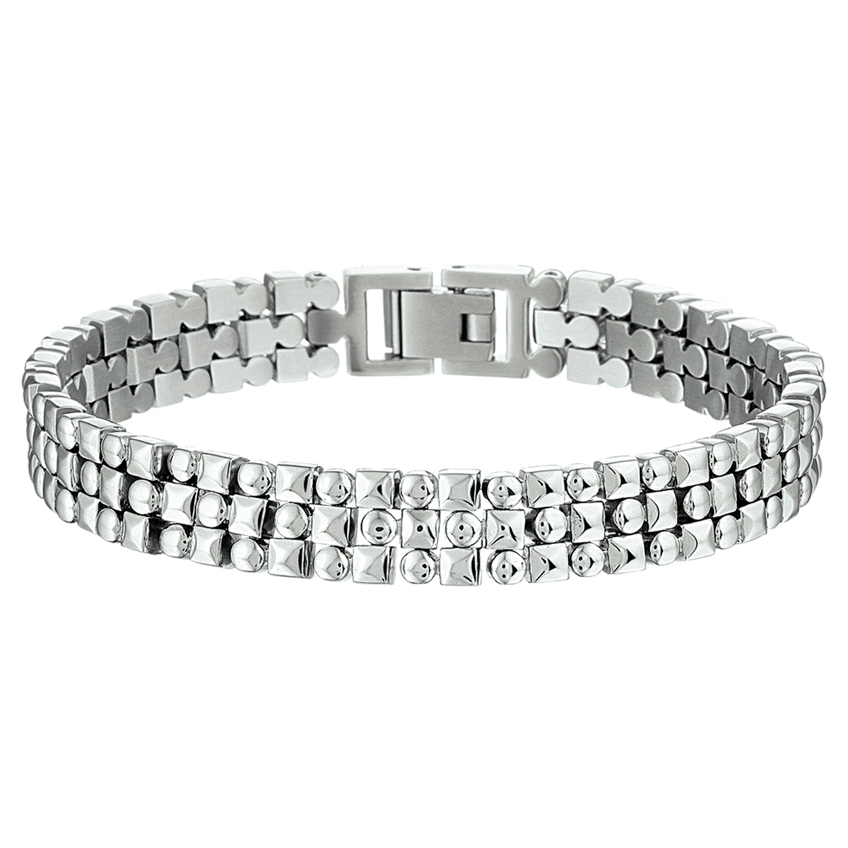 Armband 9,5 mm 19,5 cm edelstaal