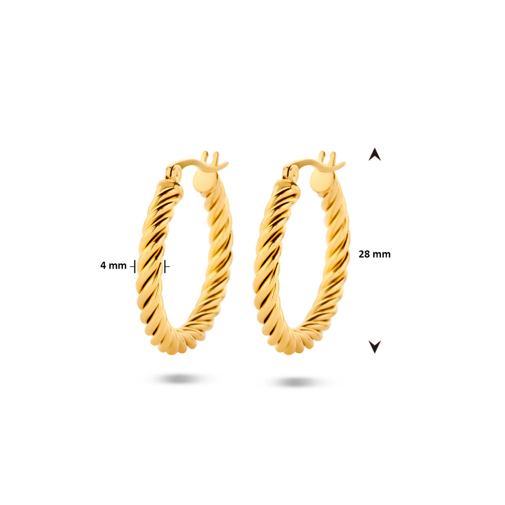 Oorringen ion plating edelstaal