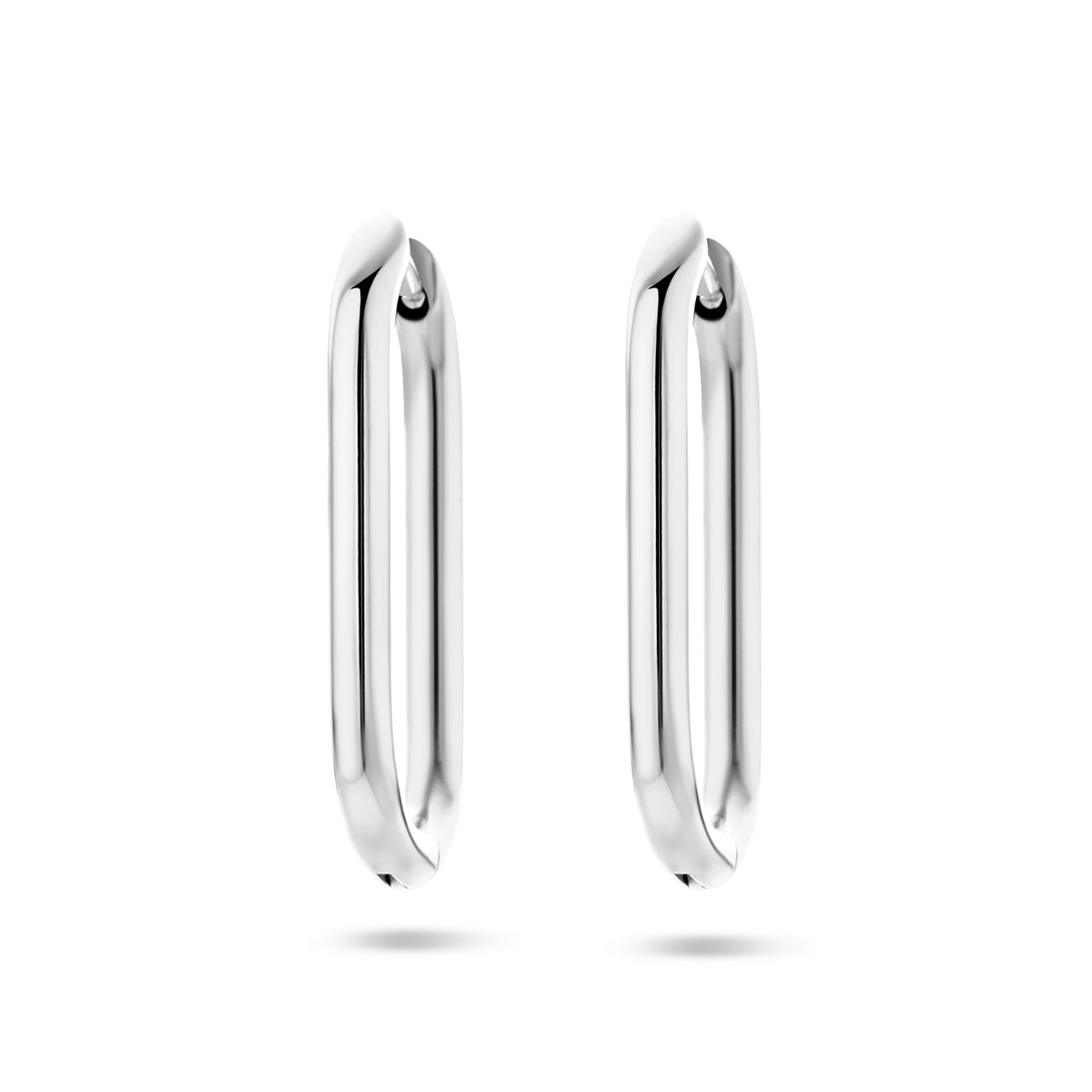 Klapoorringen paperclip edelstaal