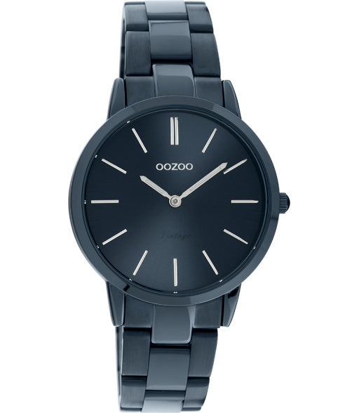 OOZOO Vintage donker blauw 34 mm C20108