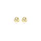 Ohrstecker Zirkonia 6,5 mm 14K Gelbgold