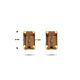 Ohrringe Rauchquarz 14K Gelbgold