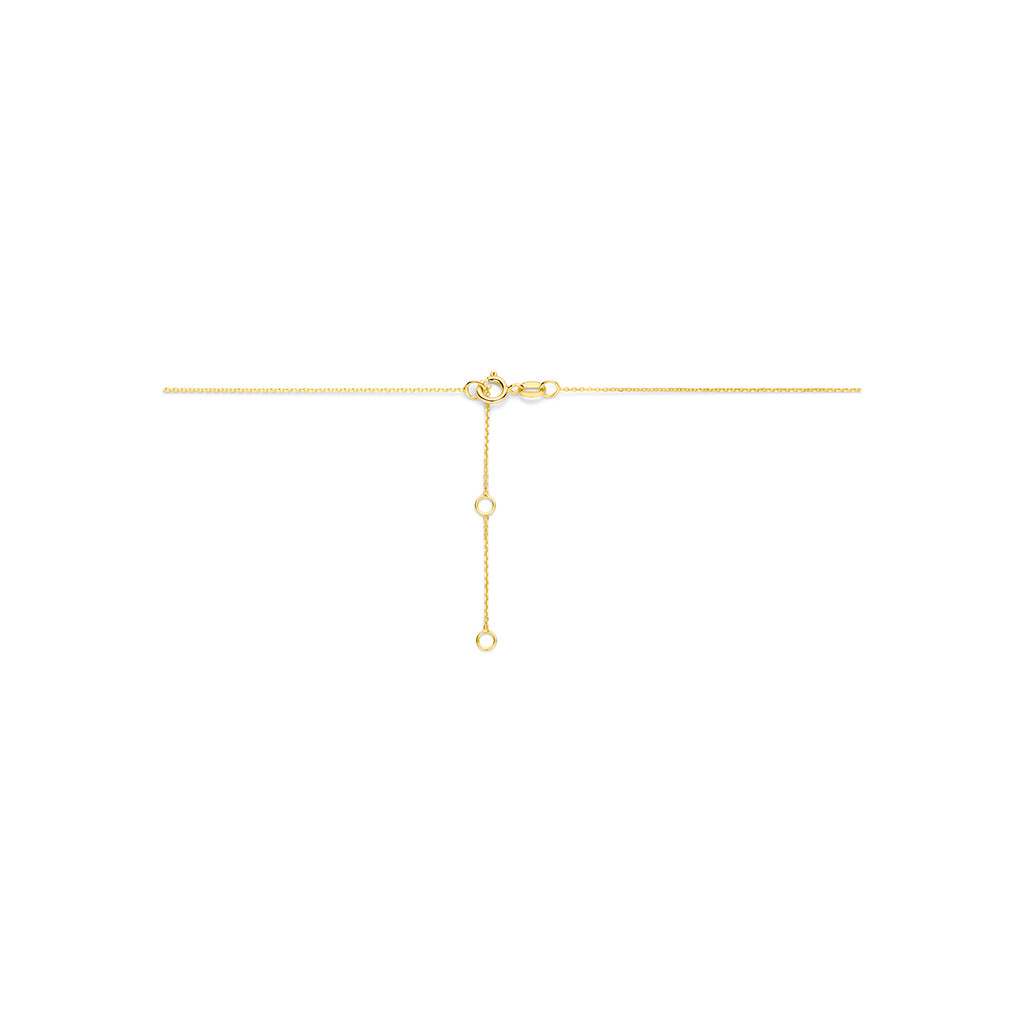 9k collier parels 41 - 43 - 45 cm
