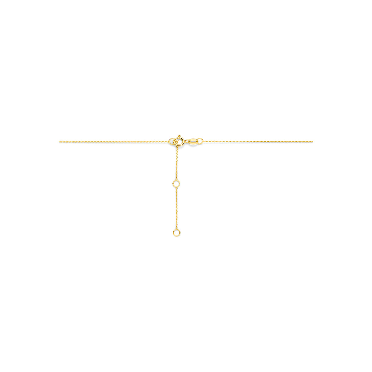 9k collier parels 41 - 43 - 45 cm