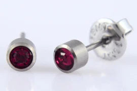 Titanium schietoorbellen M/K 4 mm