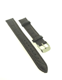 Horlogebandje 16 mm bruin