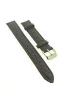 Horlogebandje 16 mm bruin