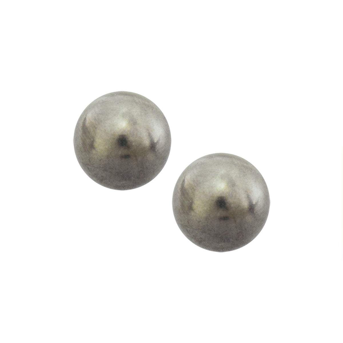 Zweerknopjes titanium bol