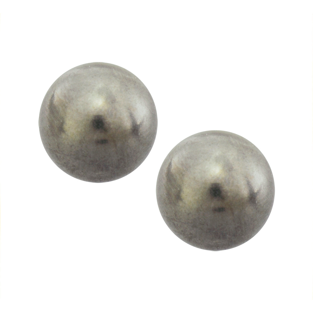 Zweerknopjes titanium bol