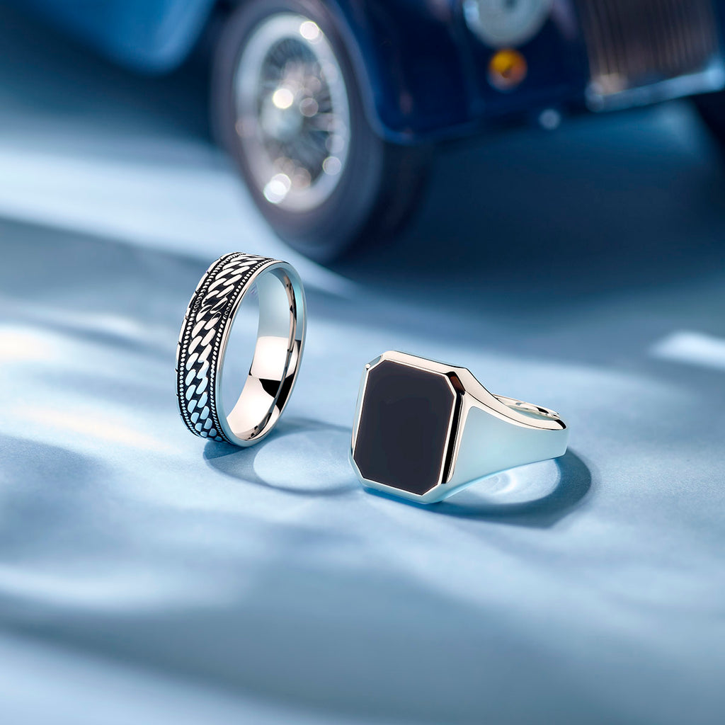 Ring Oxi-Silber oxidiert