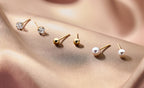 oorknoppen bol 14K geelgoud