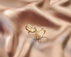 ring zirkonia 14K geelgoud