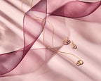 Halskette Herz Zirkonia 40 - 42 - 44 cm 14K Gelbgold