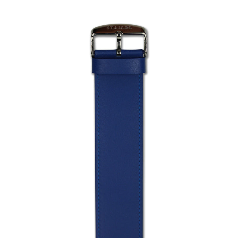 STAMPS-bandje felblauw